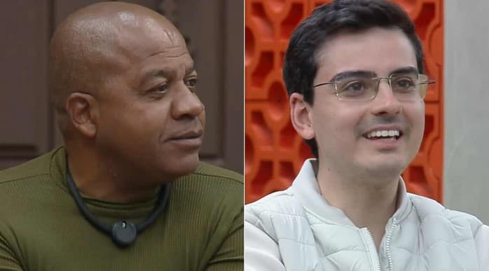 Toninho Tornado e Dudu Camargo foram rivais em A Fazenda 17 (Foto: Reprodução / Record) Toninho Tornado e Dudu Camargo foram rivais em A Fazenda 17 (Foto: Reprodução / Record)