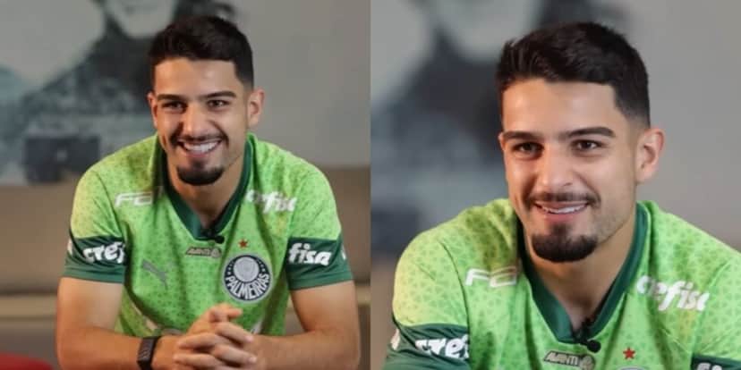 Flaco López quer seguir no Palmeiras (Reprodução: TV Palmeiras) Flaco López quer seguir no Palmeiras (Reprodução: TV Palmeiras)