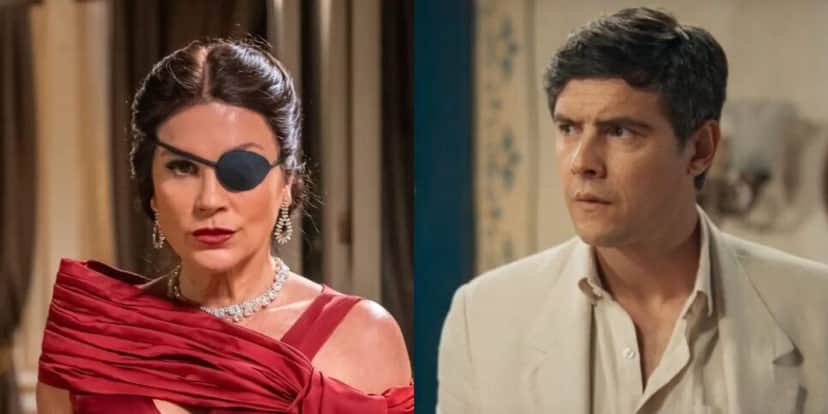 Sandra roubará as jóias de Anastácia, pra prejudicar Candinho (Reprodução: Globo) Sandra roubará as jóias de Anastácia, pra prejudicar Candinho (Reprodução: Globo)