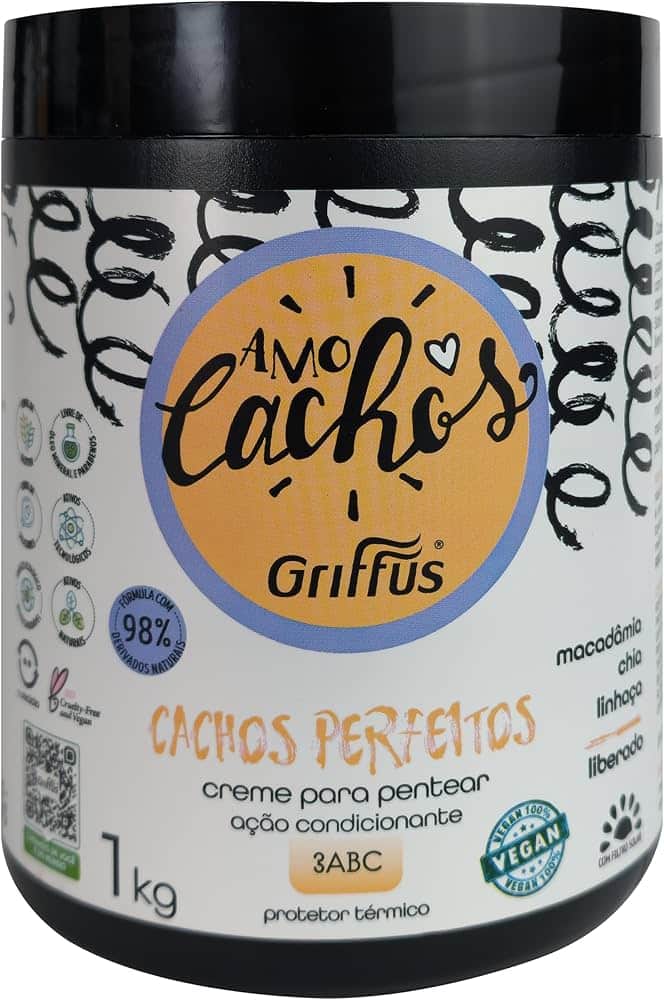 Griffus - Creme Para Pentear Cachos Perfeitos (Foto: Reprodução/ Internet) Griffus - Creme Para Pentear Cachos Perfeitos (Foto: Reprodução/ Internet)