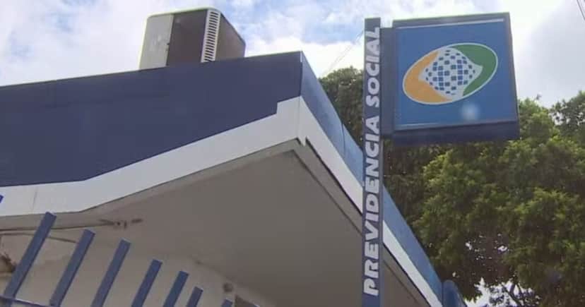 Agência da Previdência Social (Foto: Reprodução / Jornal Nacional / Globo) Agência da Previdência Social (Foto: Reprodução / Jornal Nacional / Globo)