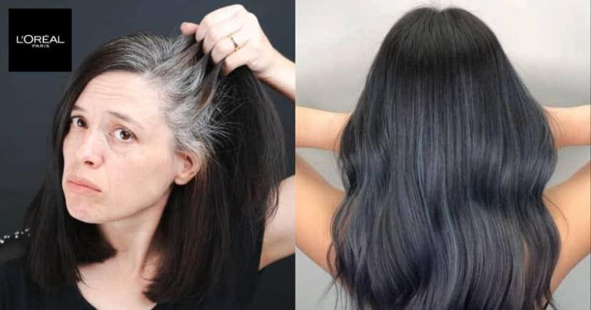 Fios começando a ficar grisalhos e cabelo todo preto (Foto: Reprodução/ Internet) Fios começando a ficar grisalhos e cabelo todo preto (Foto: Reprodução/ Internet)