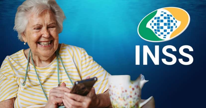 Idosa e logo do INSS (Foto: Montagem TV Foco / Canva. / Internet) Idosa e logo do INSS (Foto: Montagem TV Foco / Canva. / Internet)