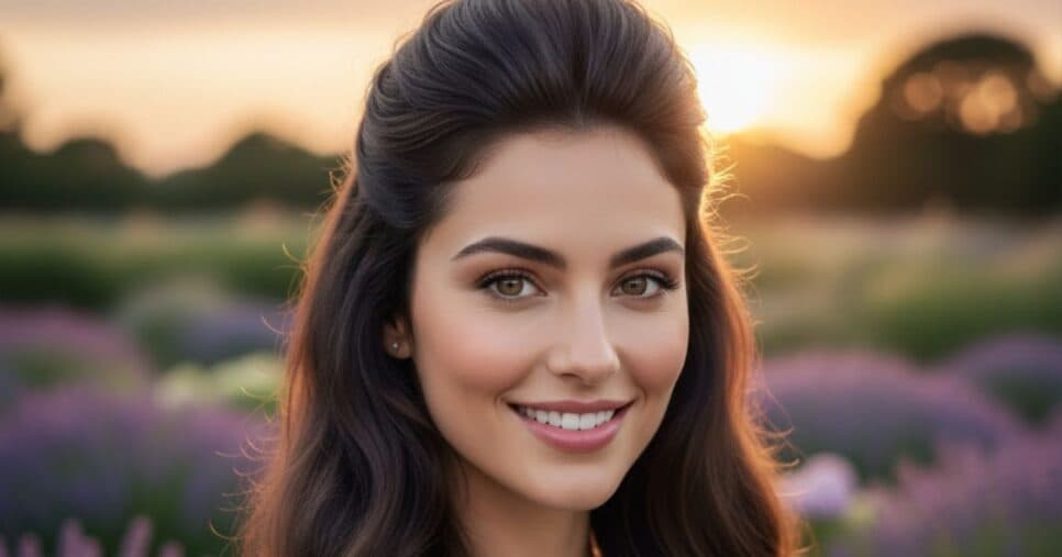 Cabelo meio-preso com volume no topo (Foto: Montagem TV Foco / GMN) Cabelo meio-preso com volume no topo (Foto: Montagem TV Foco / GMN)