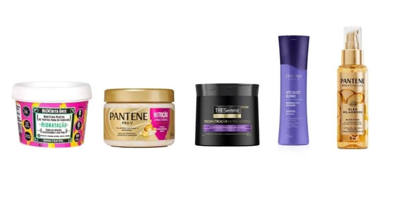 Produtos para o cabelo loiro (Fotos: Reproduções / Internet) Produtos para o cabelo loiro (Fotos: Reproduções / Internet)