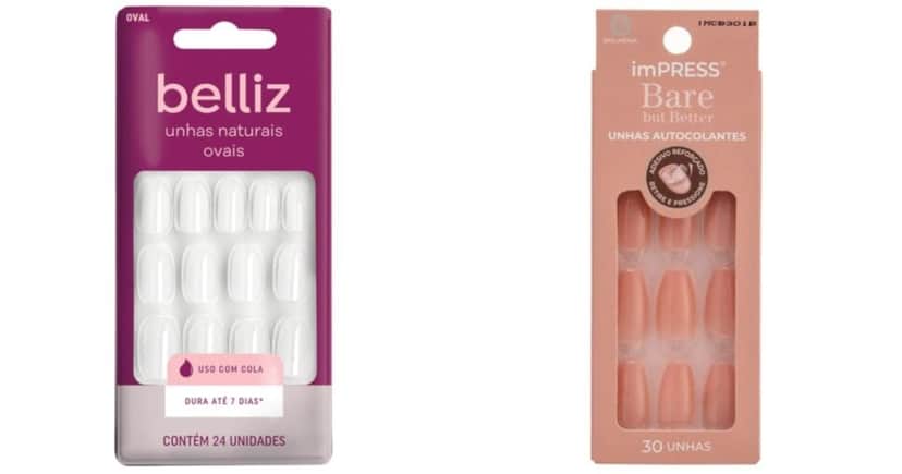 Unhas Postiças Autoadesivas Belliz e imPRESS Bare But Butter Kiss New York (Foto: Reprodução/ Internet) Unhas Postiças Autoadesivas Belliz e imPRESS Bare But Butter Kiss New York (Foto: Reprodução/ Internet)