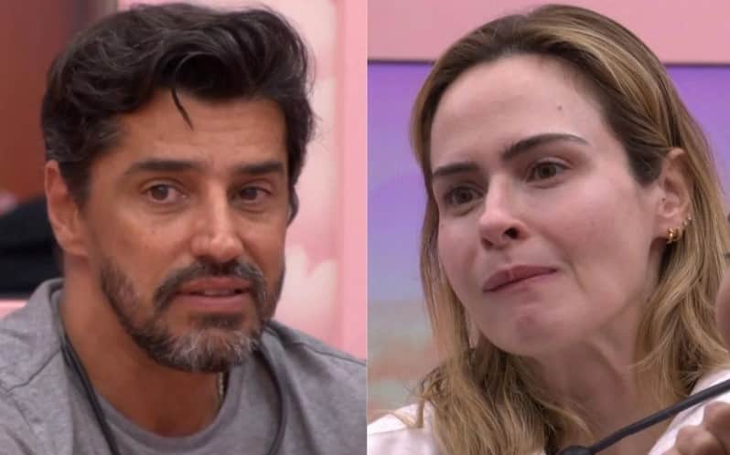 Alberto Cowboy e Ana Paula Renault no BBB26 (Foto: Reprodução / Globo) Alberto Cowboy e Ana Paula Renault no BBB26 (Foto: Reprodução / Globo)