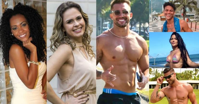 Aline Mattos; Ana Paula Renault; Arthur Picoli; Danrley Ferreira; Flayslane e Jonas Sulzback (Foto: Reprodução / Instagram) Aline Mattos; Ana Paula Renault; Arthur Picoli; Danrley Ferreira; Flayslane e Jonas Sulzback (Foto: Reprodução / Instagram)