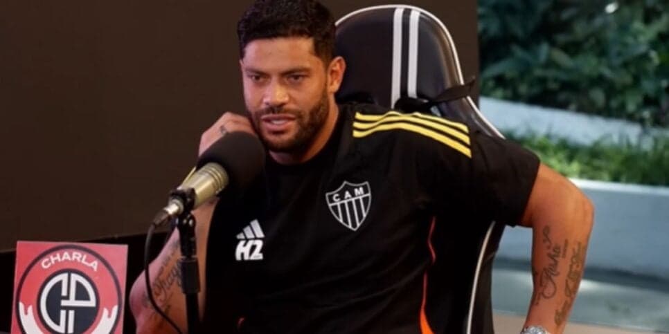 Hulk cumprirá contrato no Atlético-MG(Reprodução: Charla Podcast) Hulk cumprirá contrato no Atlético-MG(Reprodução: Charla Podcast)