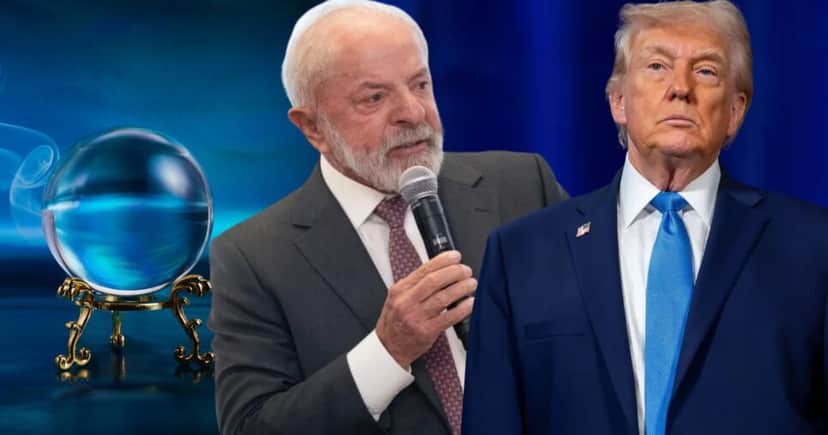 Ilustração de sensitivo, Lula e Trump (Foto: Reprodução / Gov / Instagram / Canva / Montagem TV Foco) Ilustração de sensitivo, Lula e Trump (Foto: Reprodução / Gov / Instagram / Canva / Montagem TV Foco)