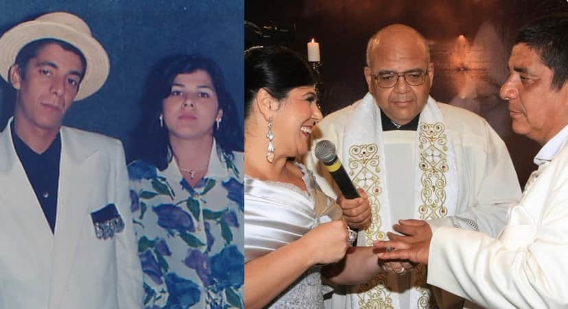 O cantor ao lado da esposa (Foto: Reprodução / Instagram) O cantor ao lado da esposa (Foto: Reprodução / Instagram)