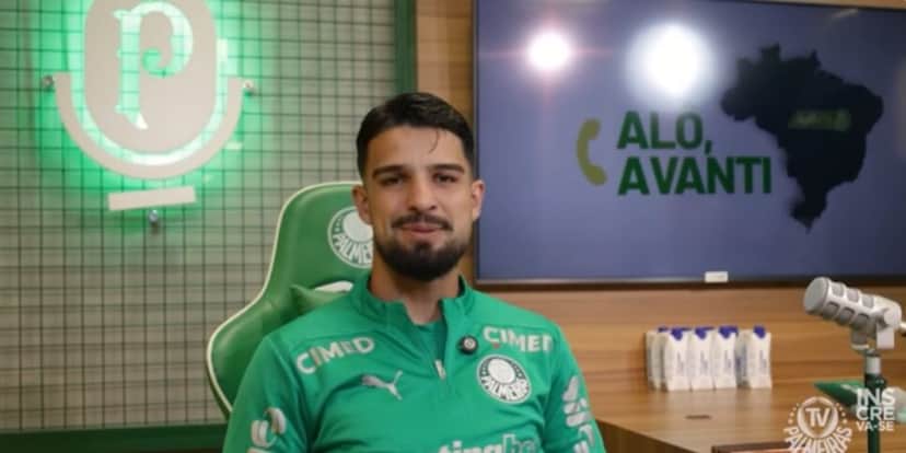 Flaco López, atacante do Palmeiras (Reprodução: Youtube) Flaco López, atacante do Palmeiras (Reprodução: Youtube)