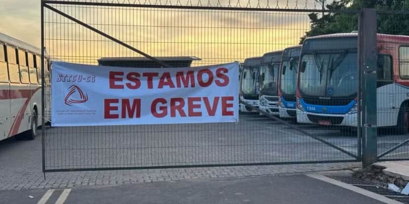 Greve do transporte público atinge milhares de trabalhadores (Reprodução: Divulgação) Greve do transporte público atinge milhares de trabalhadores (Reprodução: Divulgação)