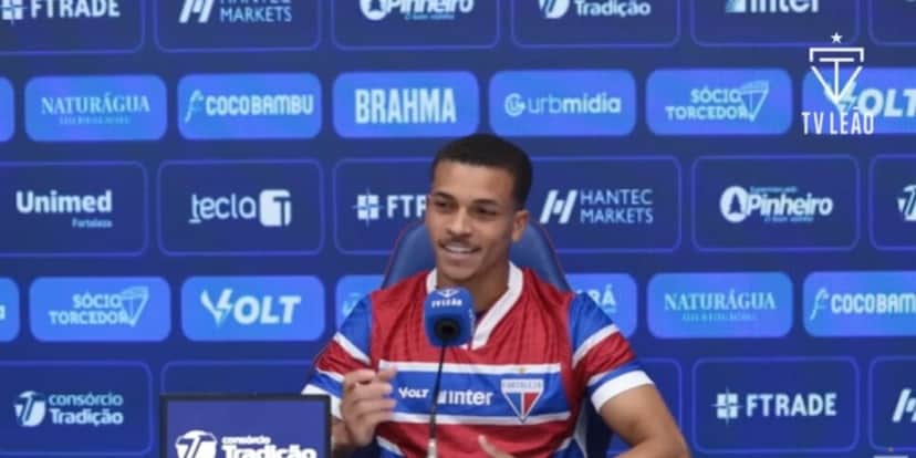 Rodriguinho é o novo reforço do Fortaleza (Reprodução: Youtube) Rodriguinho é o novo reforço do Fortaleza (Reprodução: Youtube)