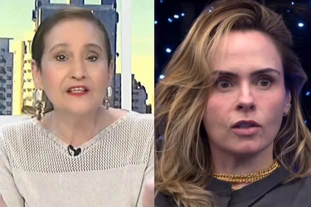 Sonia Abrão e Ana Paula no BBB26 (Foto: Reprodução / RedeTV! / Globo) Sonia Abrão e Ana Paula no BBB26 (Foto: Reprodução / RedeTV! / Globo)