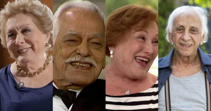 Aracy Balabanian, Paulo Gracindo, Nicette Bruno e Flávio Migliaccio (Foto: TV Globo) Aracy Balabanian, Paulo Gracindo, Nicette Bruno e Flávio Migliaccio (Foto: TV Globo)