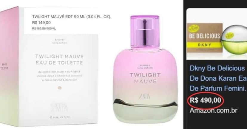 Twilight Mauve (Foto Reprodução/Montagem/TV Foco/Zara/Google Shopping) Twilight Mauve (Foto Reprodução/Montagem/TV Foco/Zara/Google Shopping)