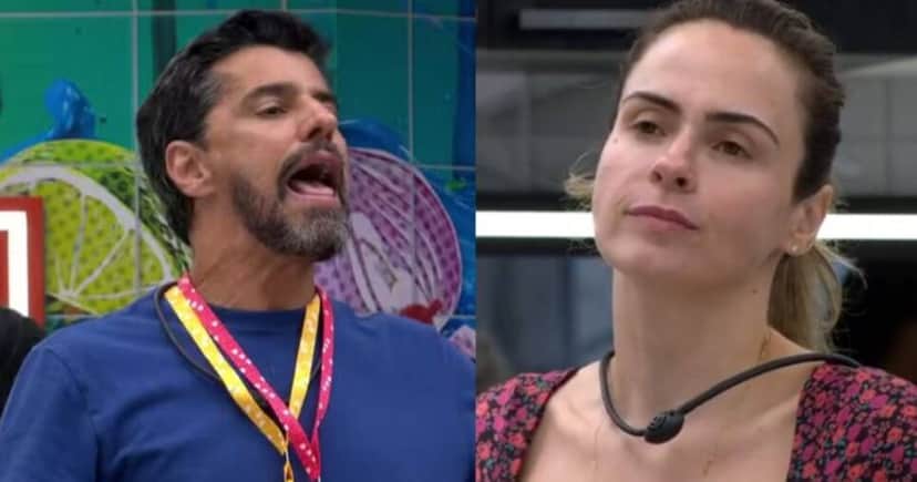Ilustração Alberto Cowboy e Ana Paula Renault trocam farpas no BBB26 Ilustração Alberto Cowboy e Ana Paula Renault trocam farpas no BBB26