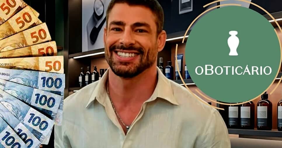 R$35 milhões: Cauã Reymond é sócio de marca gigante que rivaliza com "O Boticário"