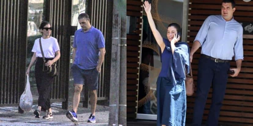 Outros flagras de Renata Vasconcellos e Miguel Athayde (Reprodução: Dan Delmiro / AgNews) Outros flagras de Renata Vasconcellos e Miguel Athayde (Reprodução: Dan Delmiro / AgNews)