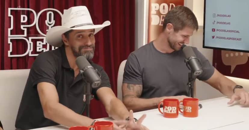 Alberto Cowboy e Jonas Sulzbach (Foto: Reprodução / YouTube) Alberto Cowboy e Jonas Sulzbach (Foto: Reprodução / YouTube)
