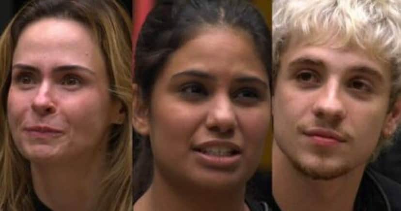 Ana Paula Renault, Gabriela e Juliano Floss no BBB26 (Fotos: Reproduções / Globo) Ana Paula Renault, Gabriela e Juliano Floss no BBB26 (Fotos: Reproduções / Globo)