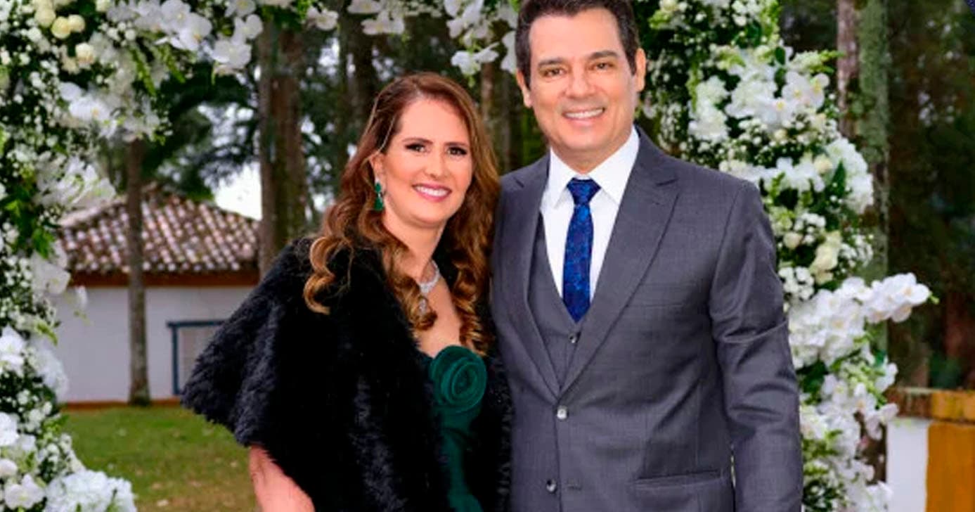Celso Portiolli é casado com Suzana Marchi (Foto: Reprodução) Celso Portiolli é casado com Suzana Marchi (Foto: Reprodução)