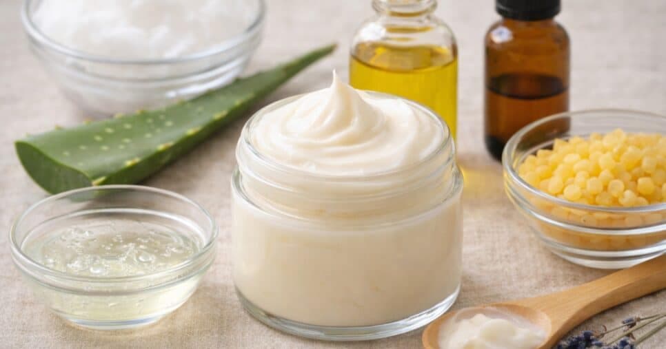 Creme caseiro para melhorar a pele (Foto: Gerada por IA) Creme caseiro para melhorar a pele (Foto: Gerada por IA)