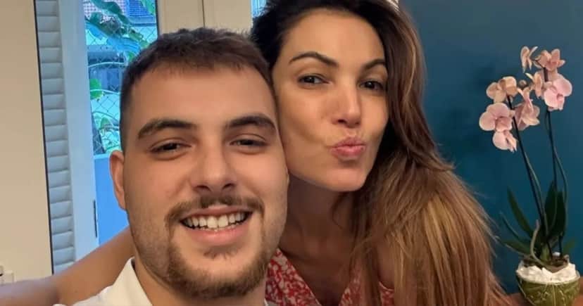 Patrícia Poeta e o filho, Felipe Poeta - Foto: Instagram Patrícia Poeta e o filho, Felipe Poeta - Foto: Instagram