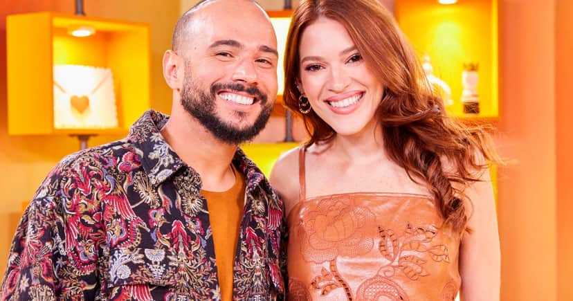 Ed Gama e Ana Clara no comando do Big Show do BBB26 (Foto: Reprodução - Globo) Ed Gama e Ana Clara no comando do Big Show do BBB26 (Foto: Reprodução - Globo)