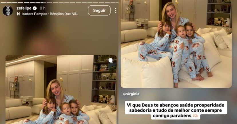 Publicação feita por Zé Felipe no Instagram (Foto: Reprodução/ Instagram) Publicação feita por Zé Felipe no Instagram (Foto: Reprodução/ Instagram)