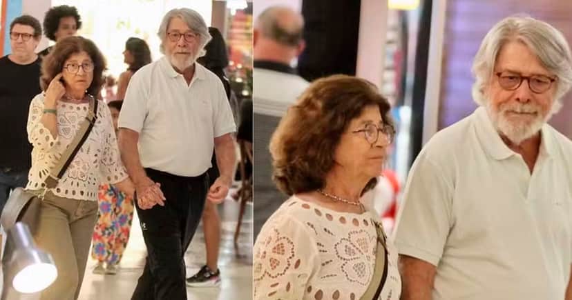 Âncora Sérgio Chapelin com a mulher, Regina Ghiaroni, em passeio no Rio (Foto: EXTRA) Âncora Sérgio Chapelin com a mulher, Regina Ghiaroni, em passeio no Rio (Foto: EXTRA)