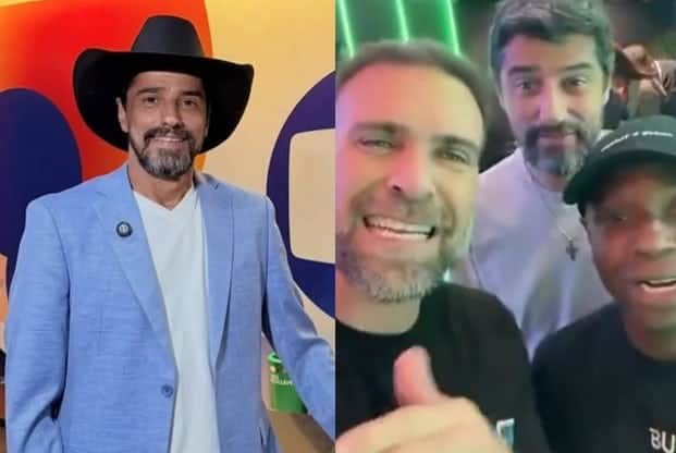Pilhado, Alberto Cowboy e Edilson Capetinha (Foto: Reprodução / Instagram) Pilhado, Alberto Cowboy e Edilson Capetinha (Foto: Reprodução / Instagram)