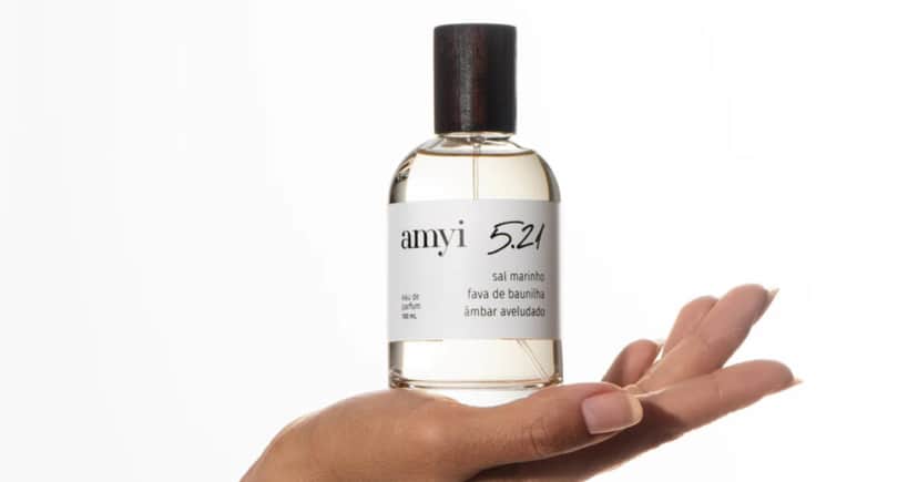 Amyi 5.21, um dos perfumes outono (Foto: Divulgação) Amyi 5.21, um dos perfumes outono (Foto: Divulgação)