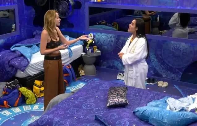 Ana Paula e Jordana discutem no BBB26 (Foto: Reprodução / Globoplay) Ana Paula e Jordana discutem no BBB26 (Foto: Reprodução / Globoplay)