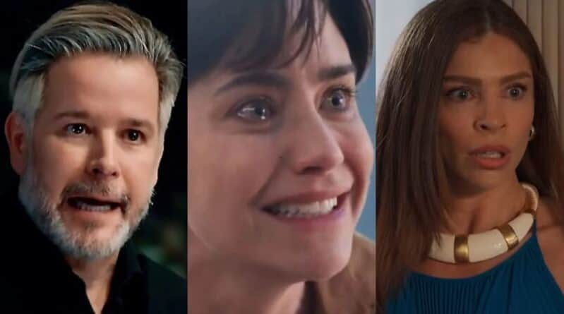Ferette, Samira e Arminda em Três Graças (Foto: Reprodução / Globo) Ferette, Samira e Arminda em Três Graças (Foto: Reprodução / Globo)