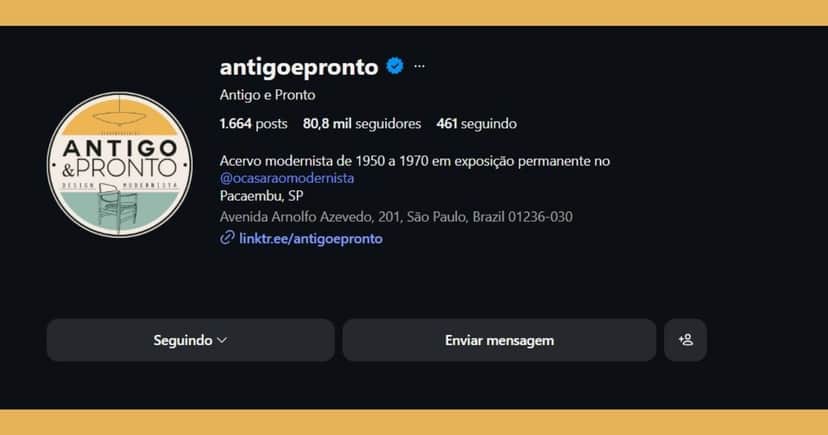 Perfil da Antigo e Pronto nas redes sociais conta com 80 mil seguidores (Foto Reprodução/Montagem/TV Foco/Instagram@antigoepronto) Perfil da Antigo e Pronto nas redes sociais conta com 80 mil seguidores (Foto Reprodução/Montagem/TV Foco/Instagram@antigoepronto)