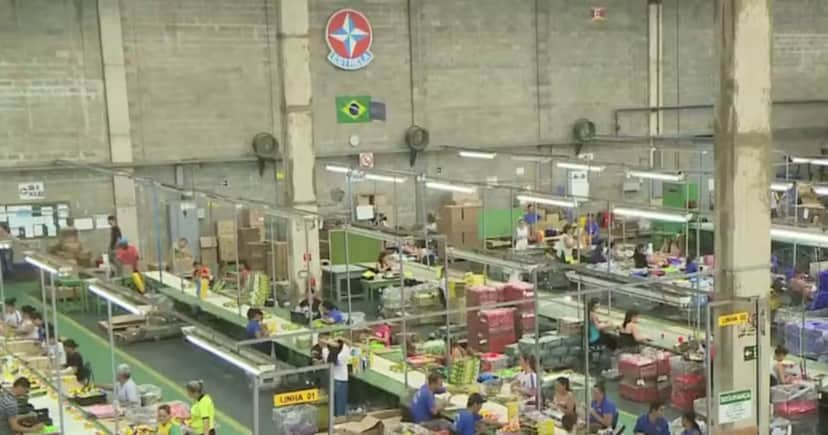 Fábrica da Estrela (Foto: Reprodução/EPTV) Fábrica da Estrela (Foto: Reprodução/EPTV)