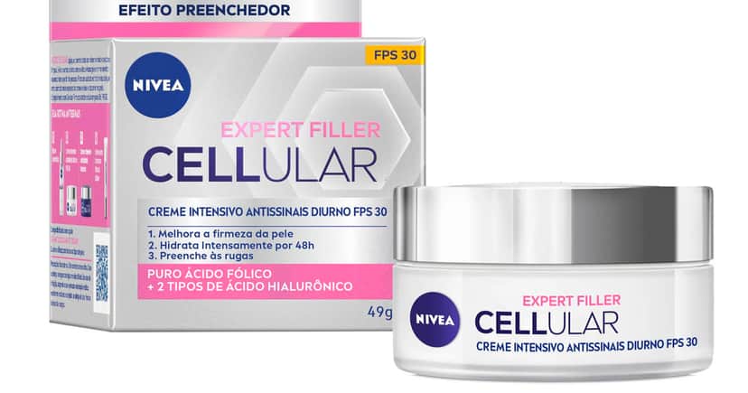 Produto NIVEA Creme Facial Antissinais Dia Cellular (Foto: Reprodução) Produto NIVEA Creme Facial Antissinais Dia Cellular (Foto: Reprodução)