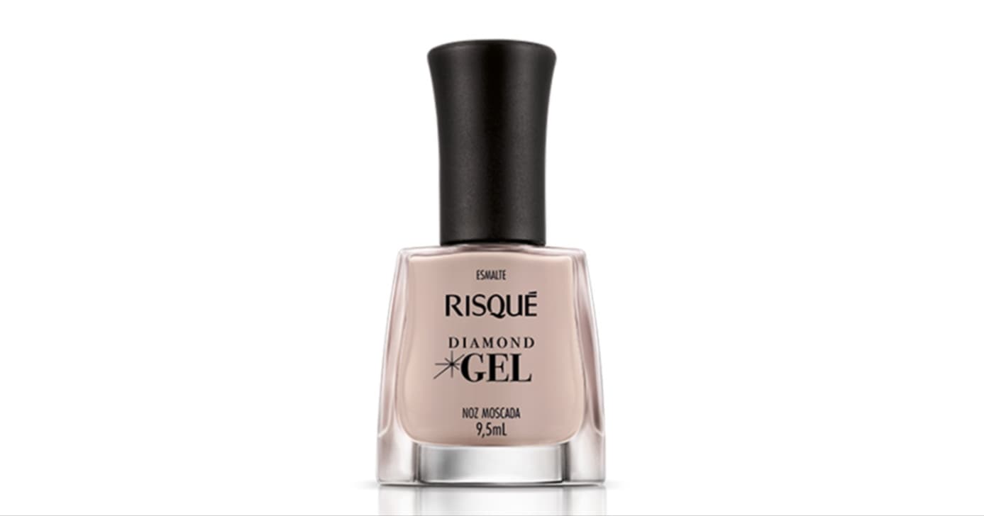 Esmalte Risqué Diamond Gel Noz Moscada (Foto: Reprodução/Internet) Esmalte Risqué Diamond Gel Noz Moscada (Foto: Reprodução/Internet)