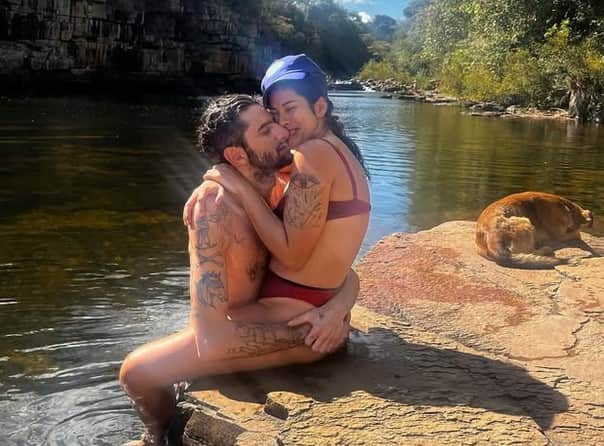 Bernardo Mendes e a esposa Marute Viana (Foto: Reprodução / Instagram) Bernardo Mendes e a esposa Marute Viana (Foto: Reprodução / Instagram)