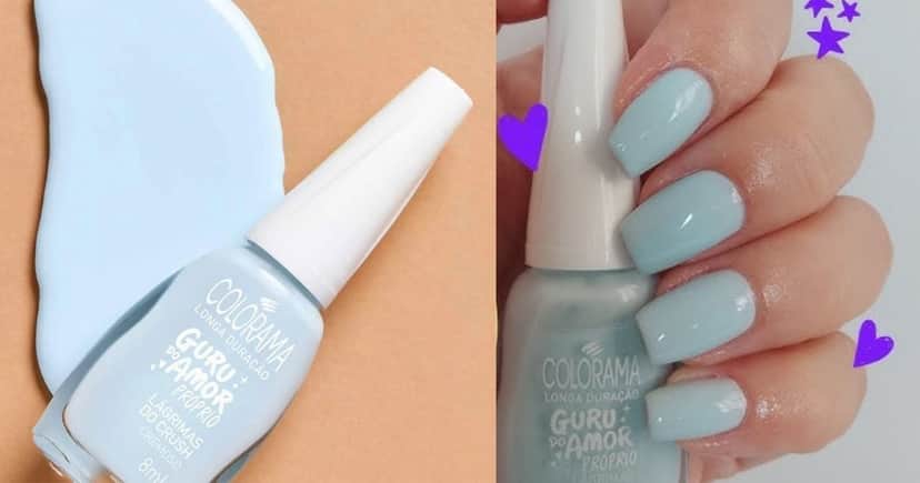 Esmalte Colorama - Lágrimas de Crush (Foto Reprodução/Montagem/Lennita/TV Foco/YouTube/Facebook) Esmalte Colorama - Lágrimas de Crush (Foto Reprodução/Montagem/Lennita/TV Foco/YouTube/Facebook)