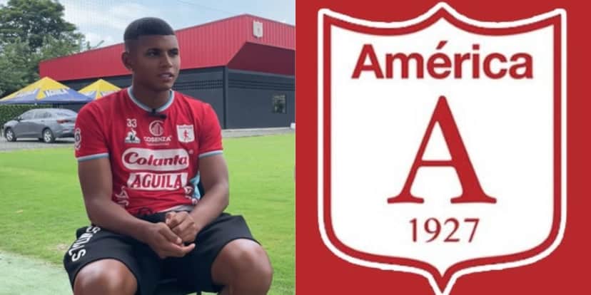 Josen Escobar atualmente defende o América de Cali (Reprodução: Youtube) Josen Escobar atualmente defende o América de Cali (Reprodução: Youtube)