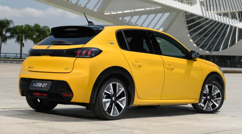 Peugeot e-208 era feito na Europa (Foto: Divulgação) Peugeot e-208 era feito na Europa (Foto: Divulgação)