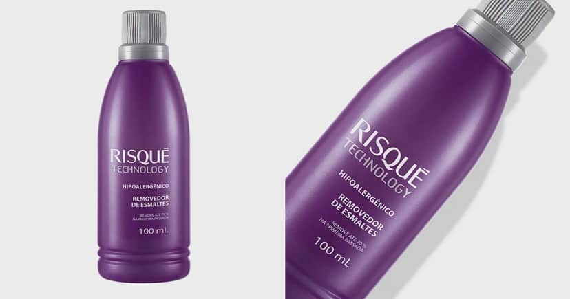 Removedor de Esmalte Instantâneo Óleo de Orquídea da Risqué - Foto: Montagem Removedor de Esmalte Instantâneo Óleo de Orquídea da Risqué - Foto: Montagem