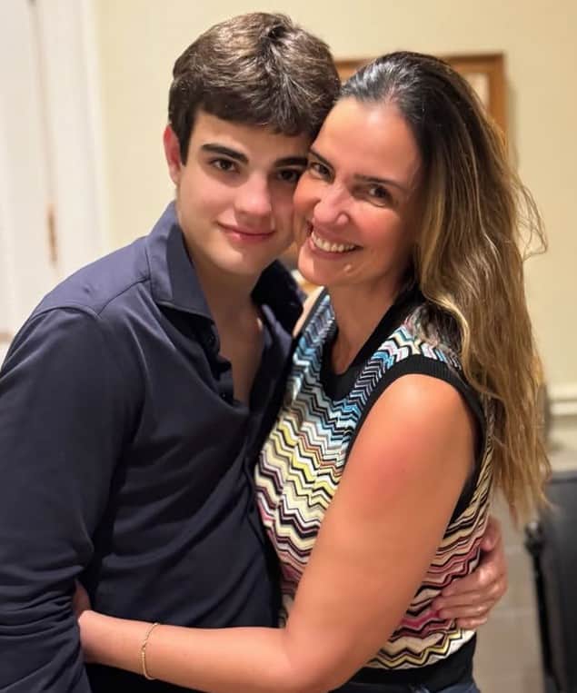 Rodrigo está maior que a mãe, Luciana Cardoso (Foto: Reprodução / Instagram) Rodrigo está maior que a mãe, Luciana Cardoso (Foto: Reprodução / Instagram)