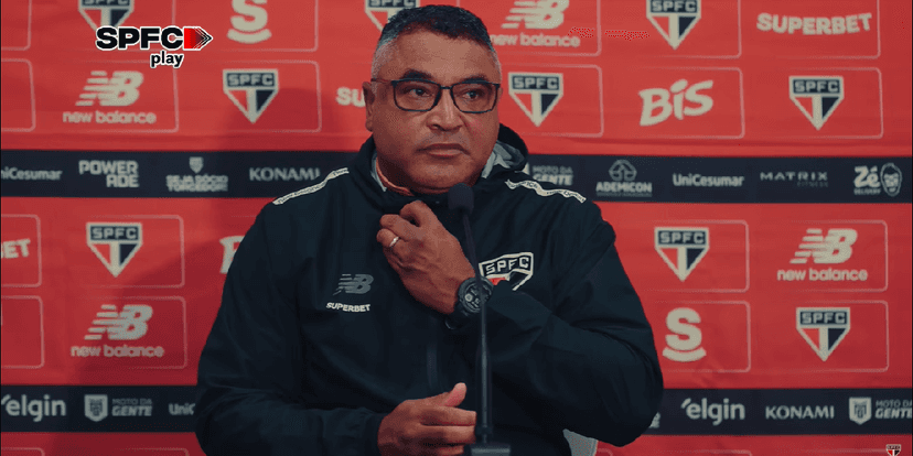 Roger Machado demitido no São Paulo (Foto: Reprodução/ YouTube) Roger Machado demitido no São Paulo (Foto: Reprodução/ YouTube)