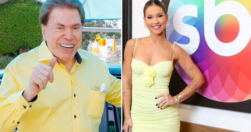Silvio Santos e Virginia Fonseca (Foto: Reprodução / SBT) Silvio Santos e Virginia Fonseca (Foto: Reprodução / SBT)