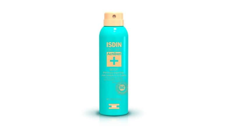 Acniben Body Spray ajuda a combater espinhas (Foto: Isdin) Acniben Body Spray ajuda a combater espinhas (Foto: Isdin)