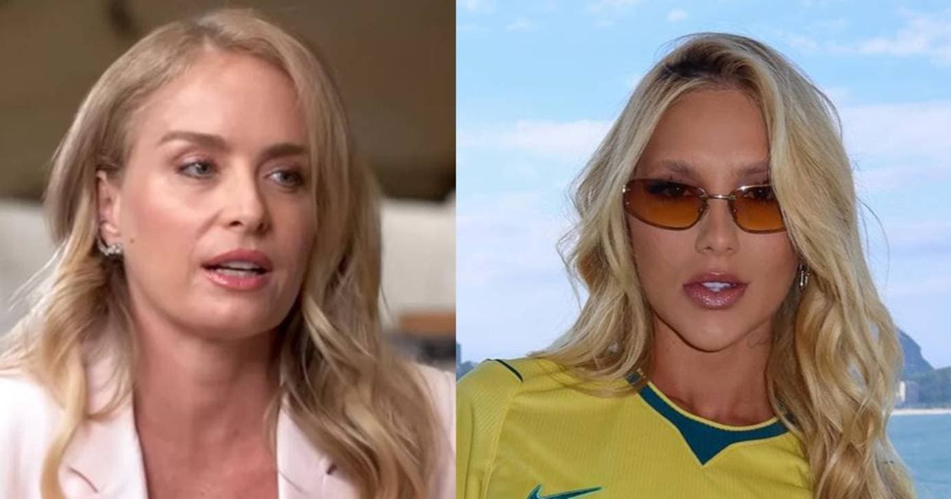 Angélica desconversa sobre Virginia Fonseca Angélica desconversa sobre Virginia Fonseca